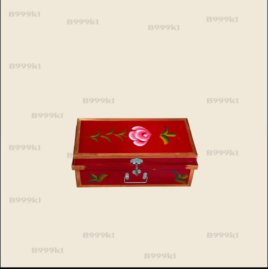 شنطة حديد وطني مقاس 22*46سم ارتفاع 20سم