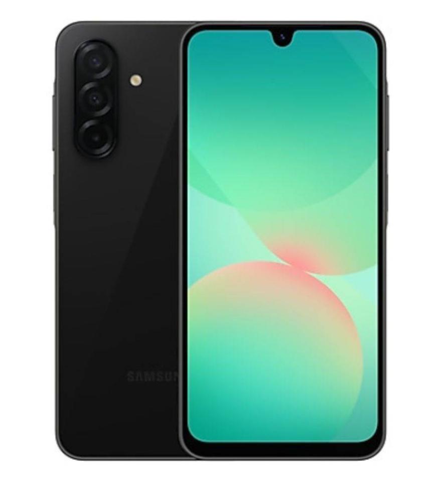 سامسونغ جلكسي A26 5G 128GB 6GB معالج ثماني النواه 1380 كاميرا خلفيه ثلاثيه 50+8+2 م.ب اماميه 13م.ب الشاشه6.7 بوصه نظام تشقيل اندرويد 15 بطاريه بقوه 5000مللي امبير