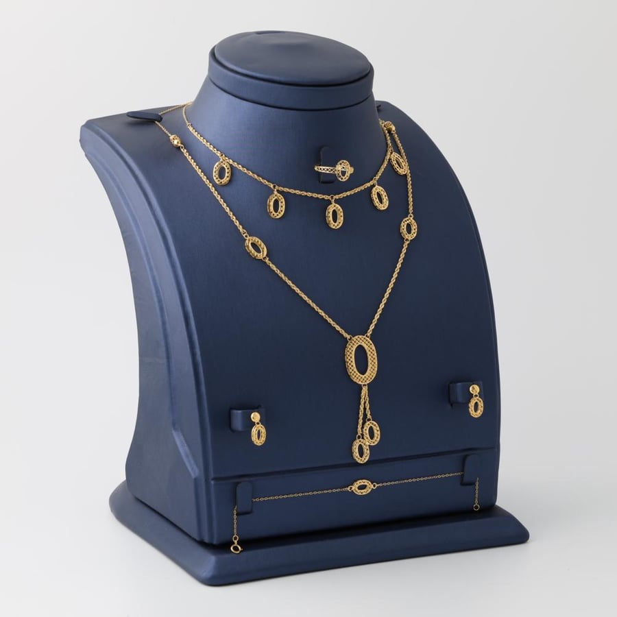طقم ذهب - عيار 21