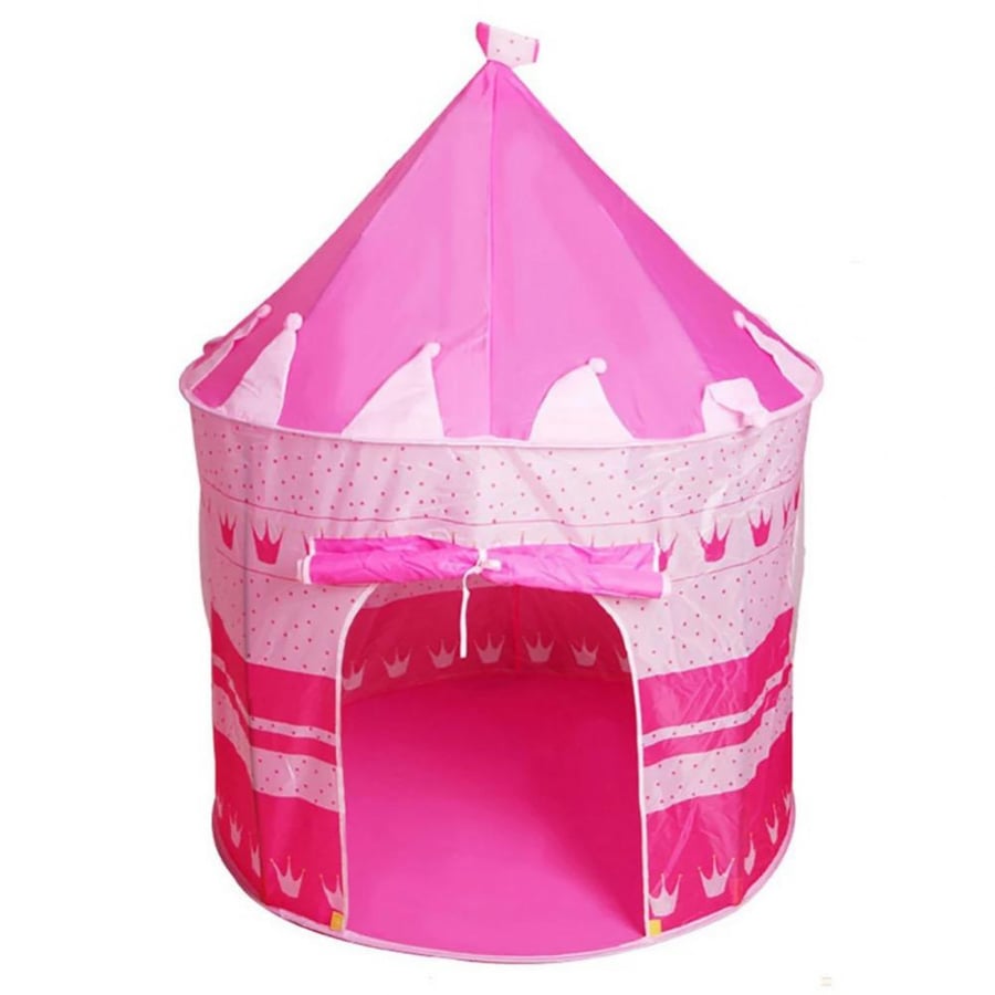 Children's tent in the shape of a castle