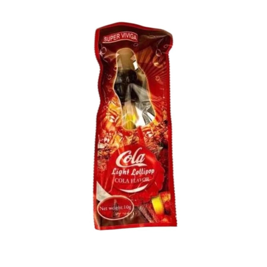 حلاوة مصاص كوكاكولا مضيئة