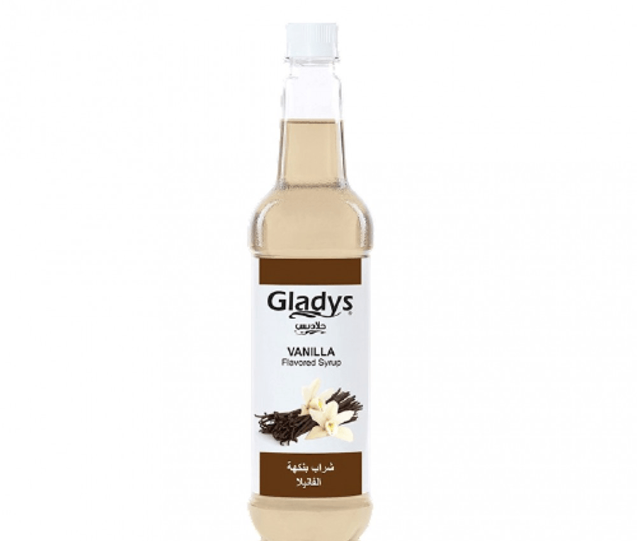 سيروب من جلاديس بنكهة الفانيلا 750ml