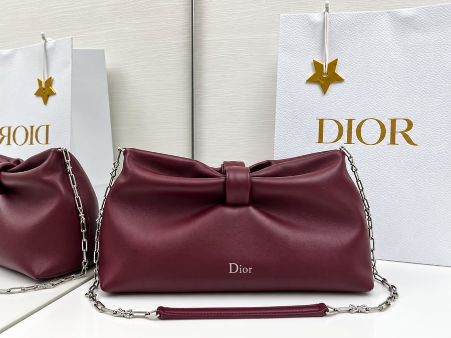 حقيبة Dior Bow الصغيرة – بتصميم الفيونكة