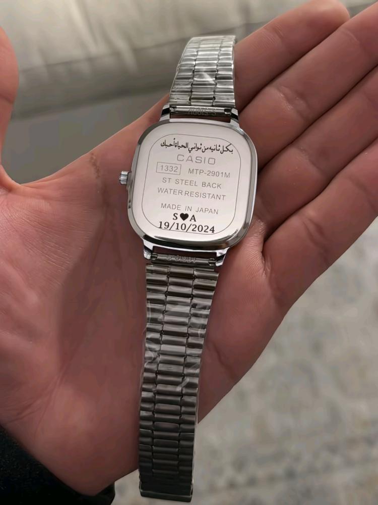 ساعة كاسيو LTP أسود