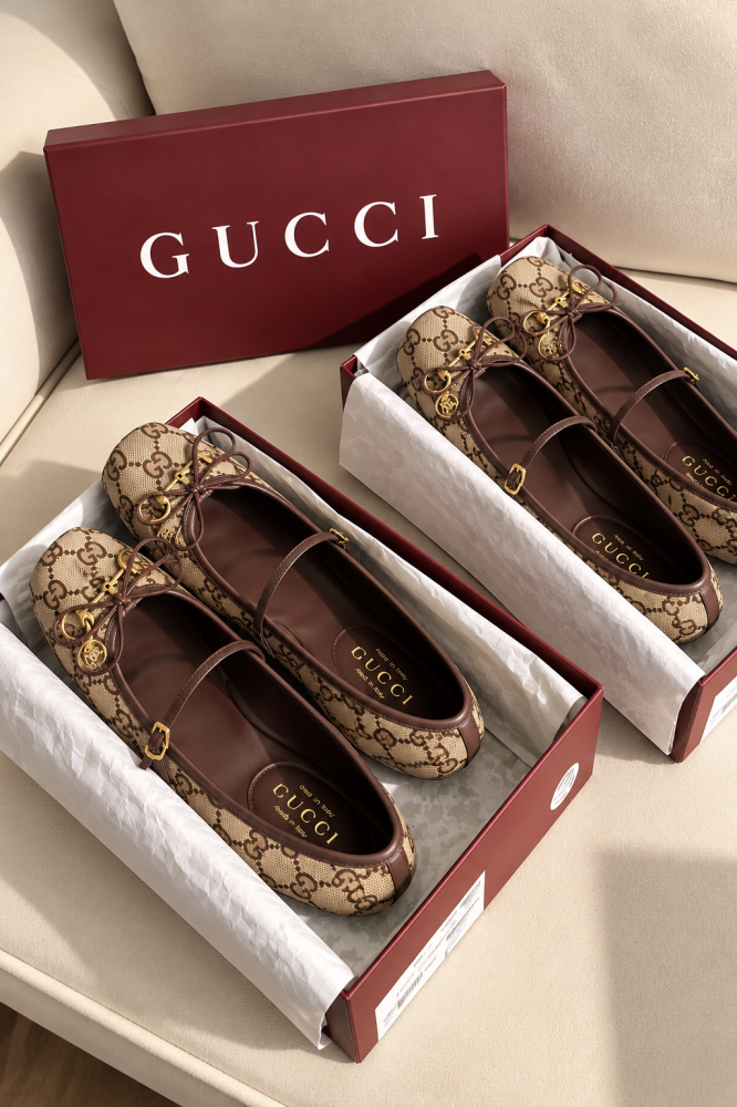 حذاء باليرينا قوتشي  | Gucci Ballet Flats