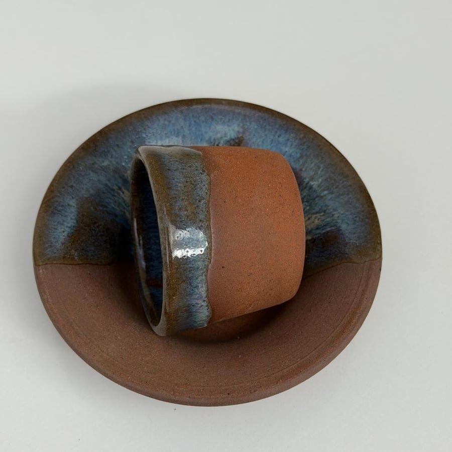 Espresso cup with plate #22