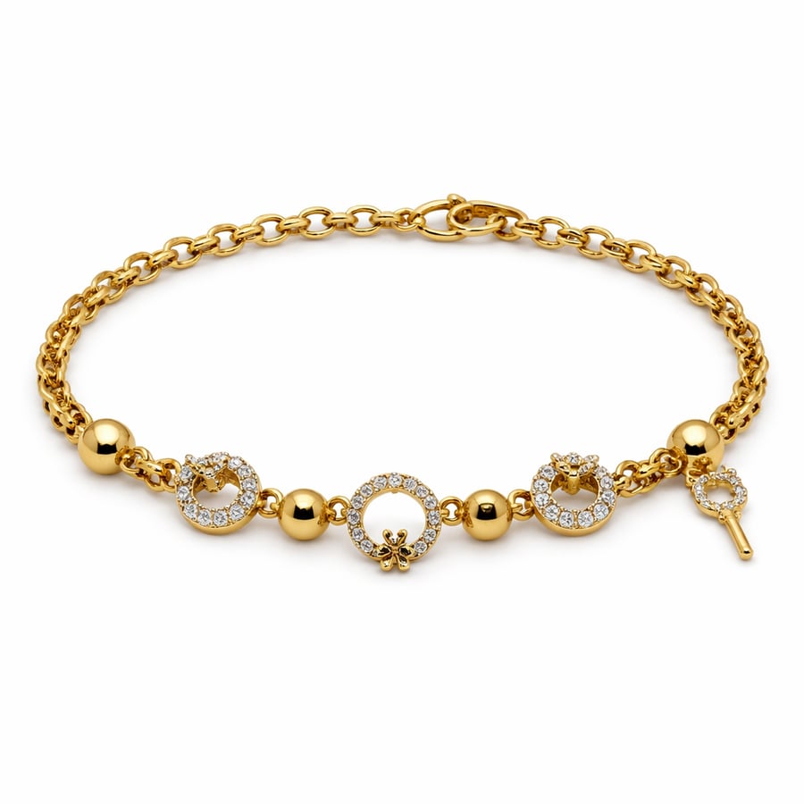 18k gold bracelet