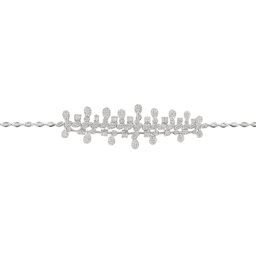 اسوارة الماس ذهب عيار 18