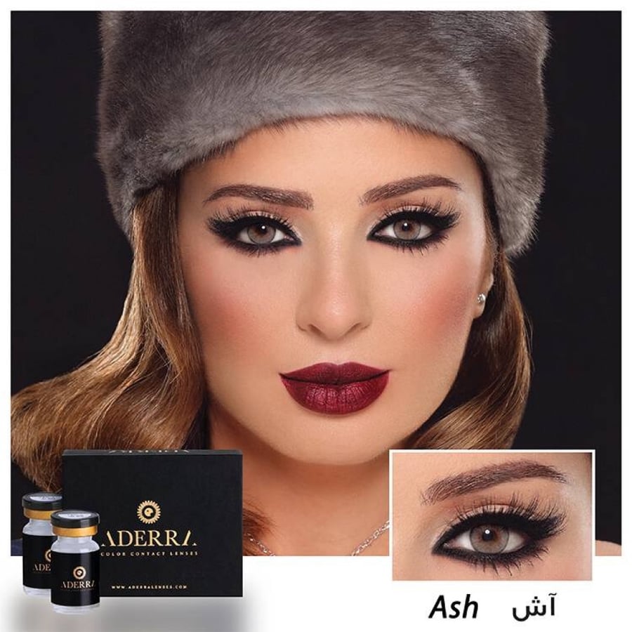 Aderra Contact Lenses -Ash