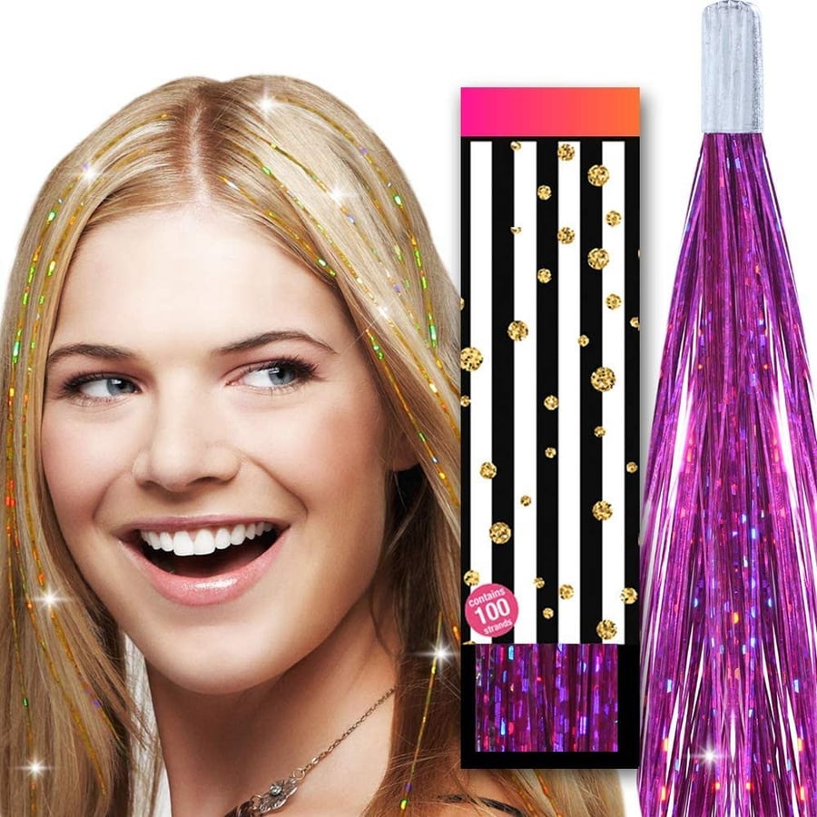 Hair dazzle glitter game