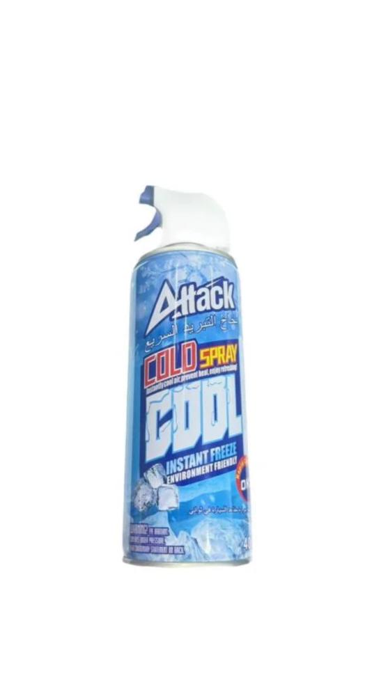 Fast cooling spray