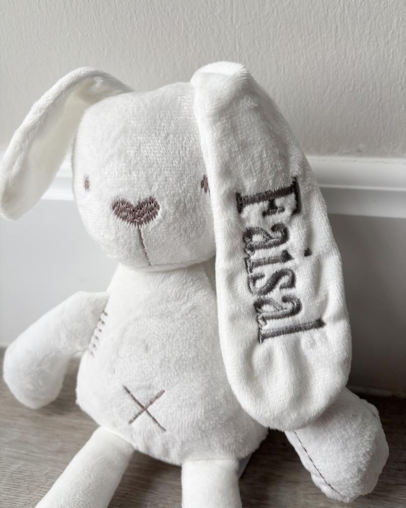 Small white rabbit
