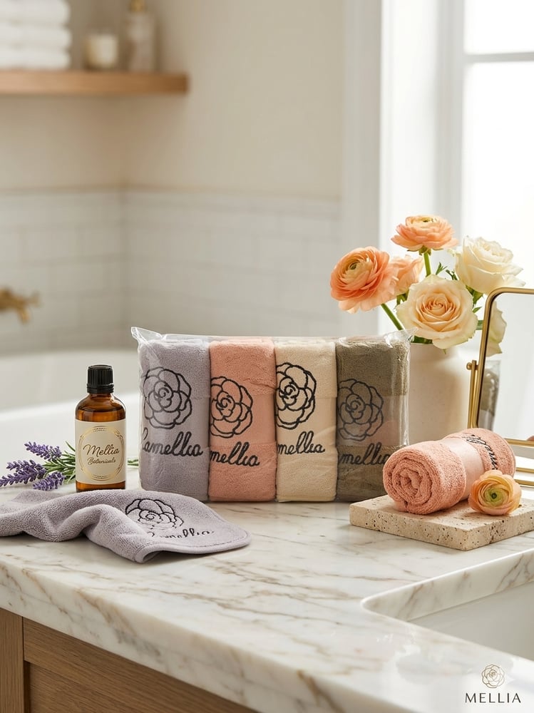 Four small multi-purpose towels