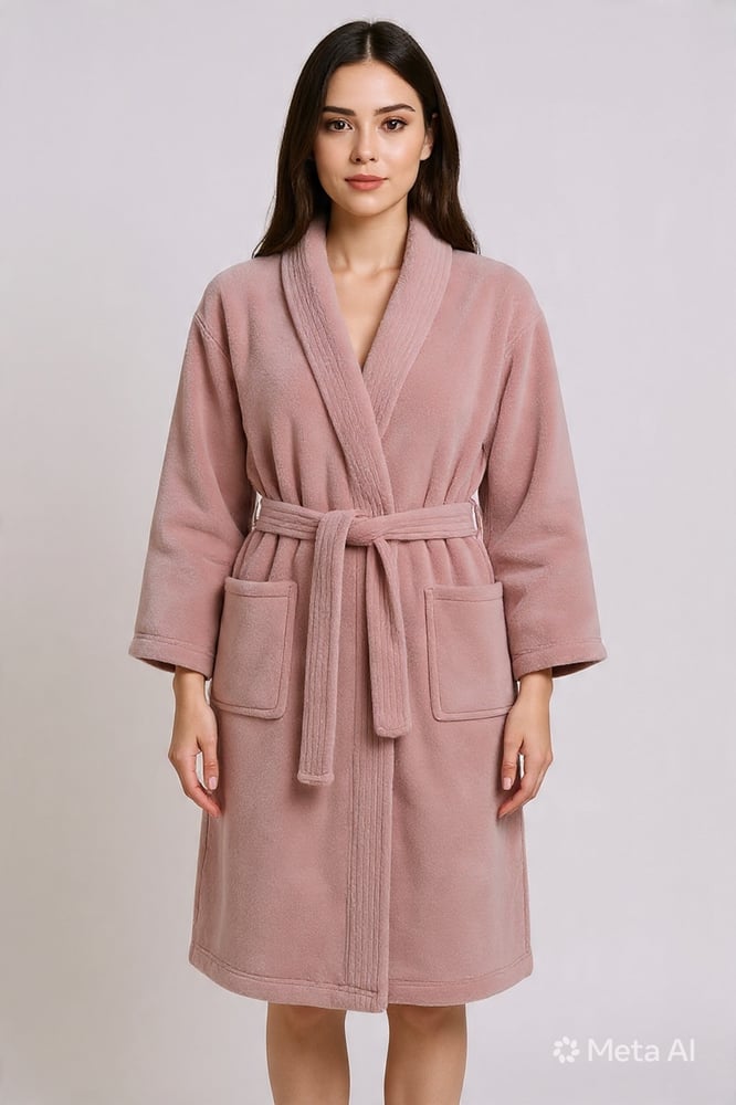 Women's abaya in pink color
