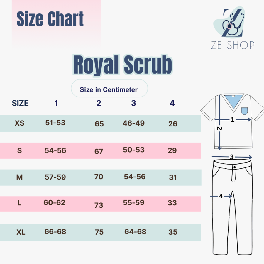 Royal Scrub (Dark blue)
