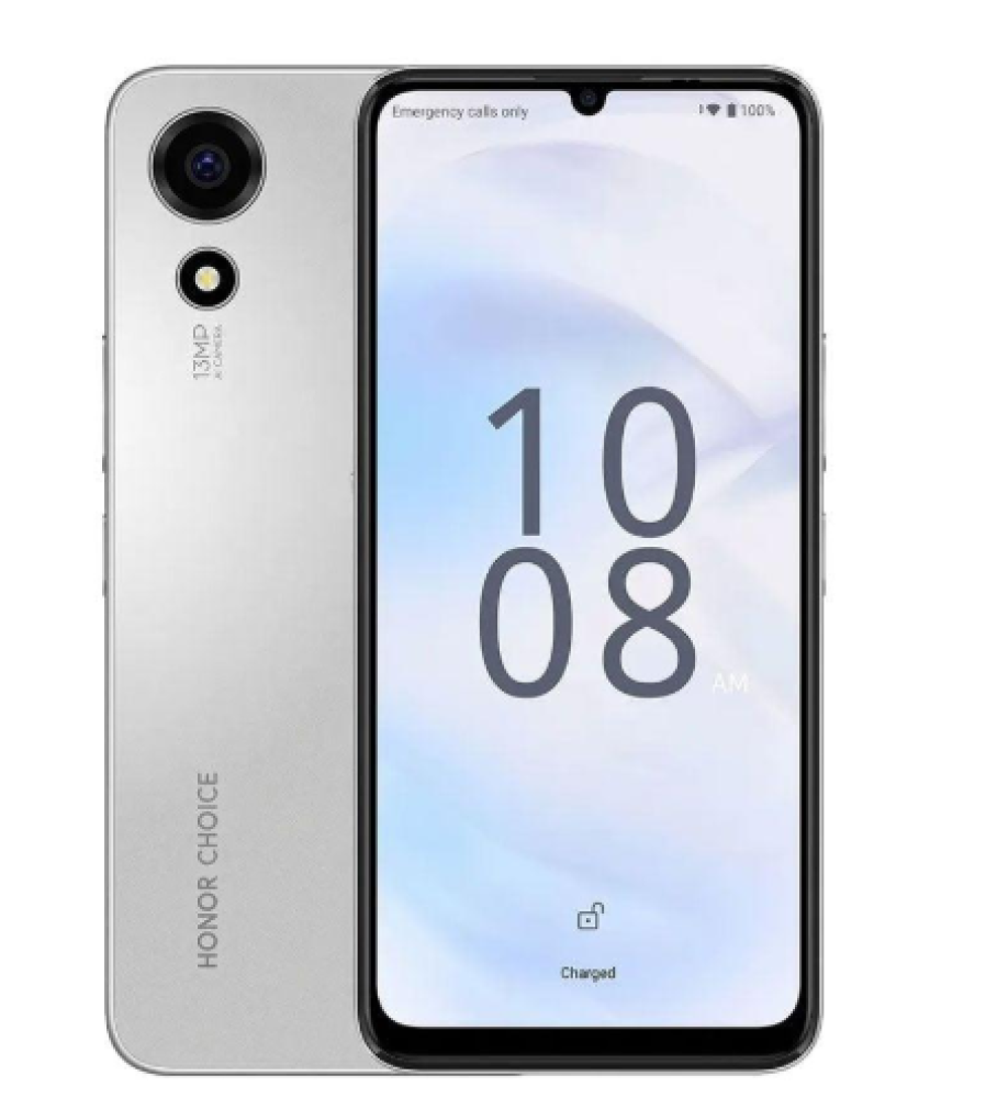 جوال هونر T10 سعة 64 جيجا ذاكرة عشوائية 4 جيجا 4G لون سلفر