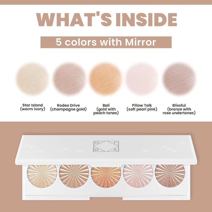 باليت اضاءة اوفرا ميني SIGNATURE PALETTE