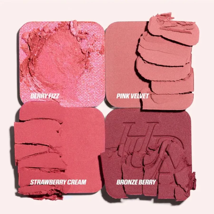 باليت بلاشر هدى بيوتي - ROSE BERRY
