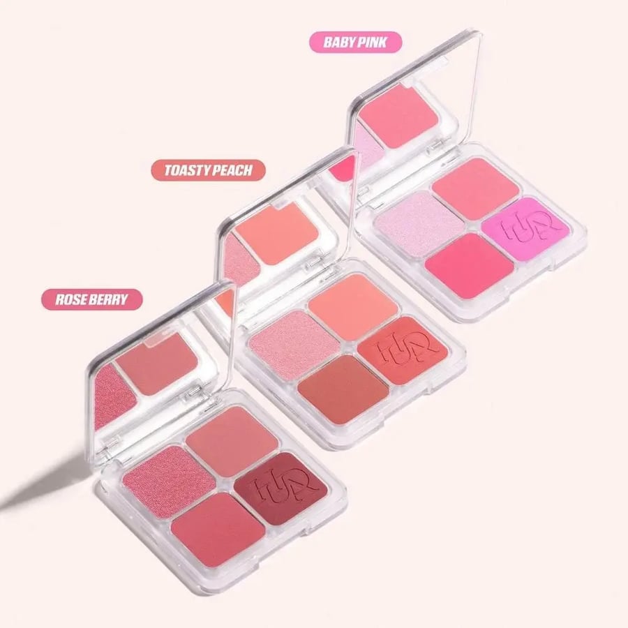 باليت بلاشر هدى بيوتي - ROSE BERRY
