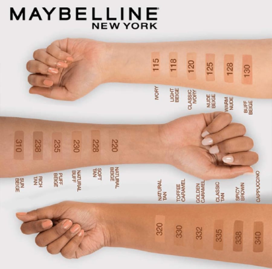 كريم اساس فيت مي ميبلين بحماية 18SPF- 30ml