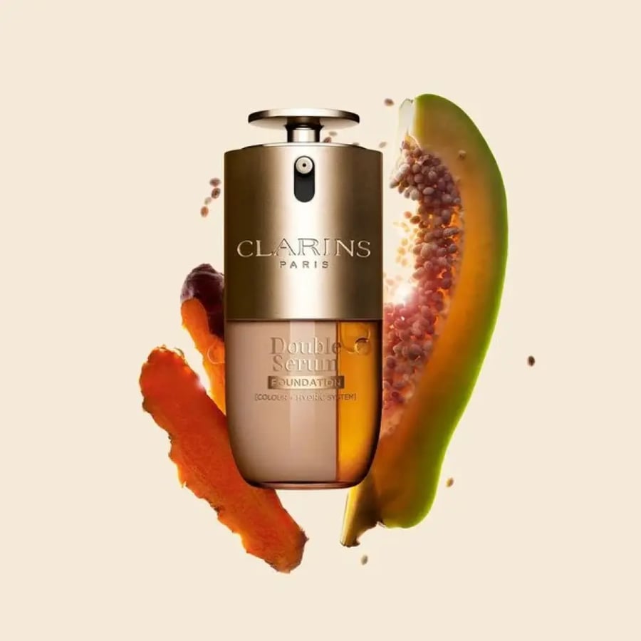كريم اساس كلارنس دبل سيروم فونديشن - 30ml