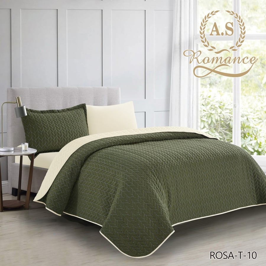Summer compact bedspread for two, 6 pieces, ROSA-03