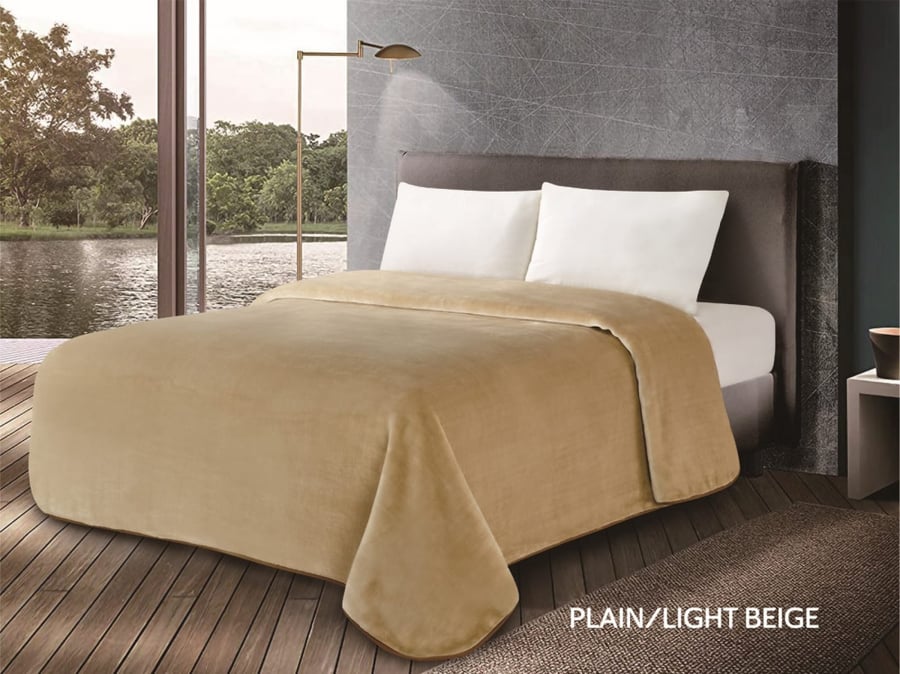 بطانية نفرين قطعة واحدة LIGHT BEIGE