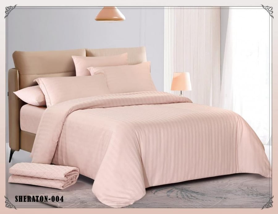 Hotel bedspread cover with padding 7 pieces SHERATON-004