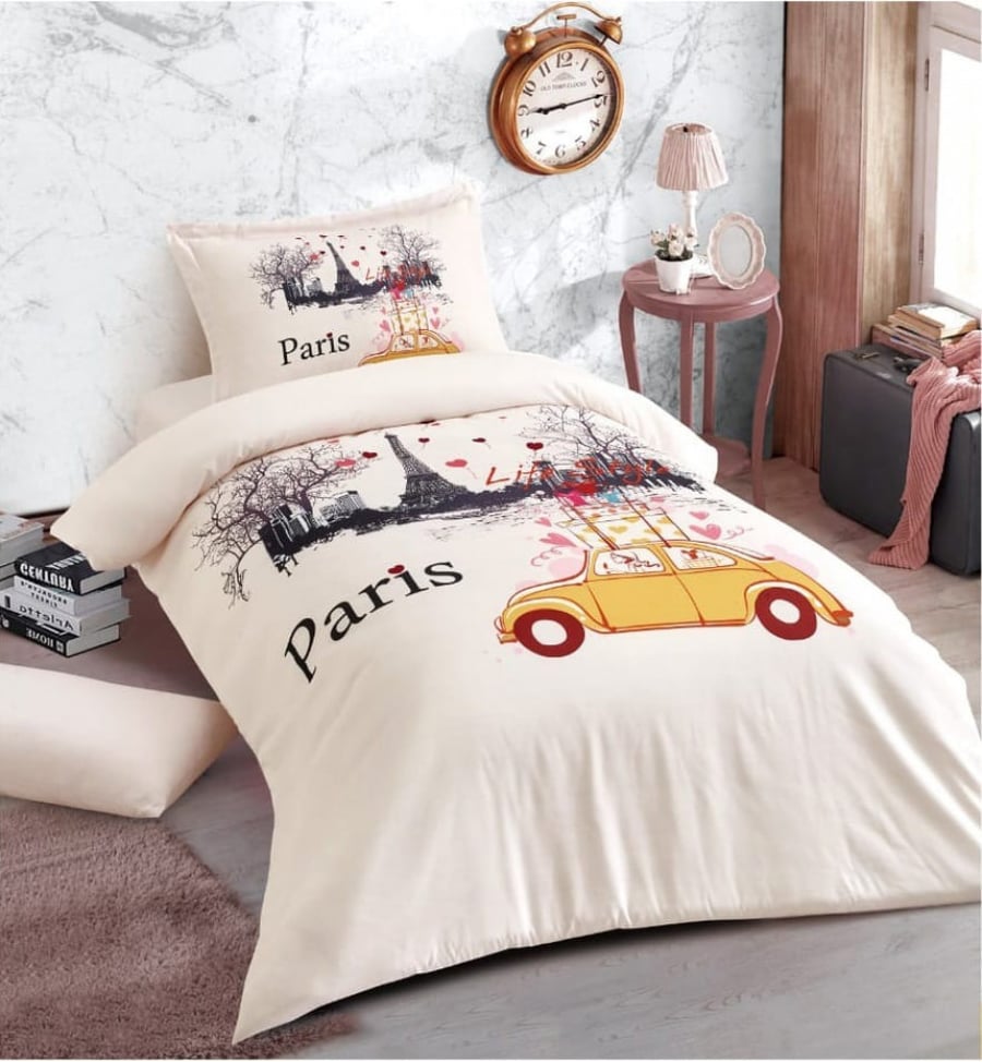 Children's summer bedspread, four-piece set, fixed filling, RIZA 011