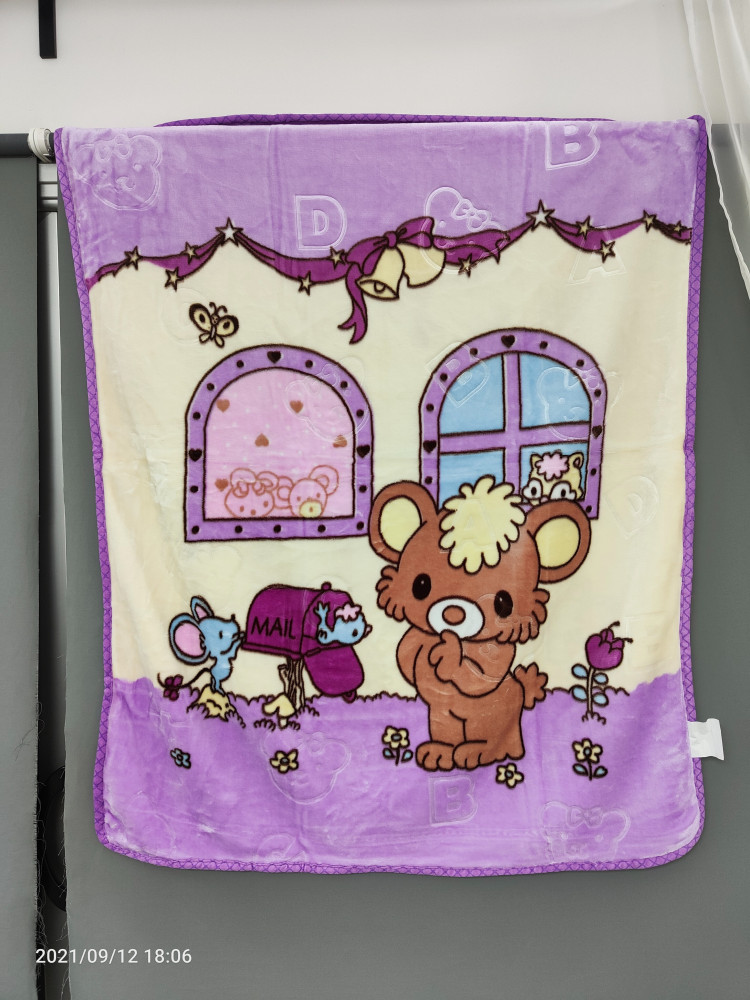 Soft birth blanket