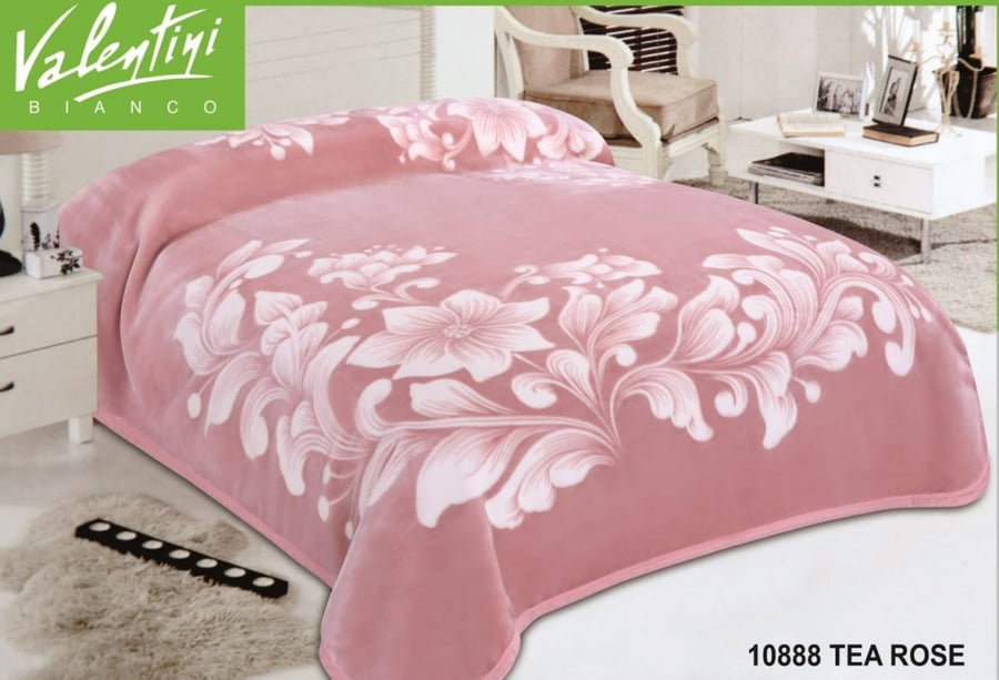 بطانية نفرين قطعة واحدة TEA ROSE