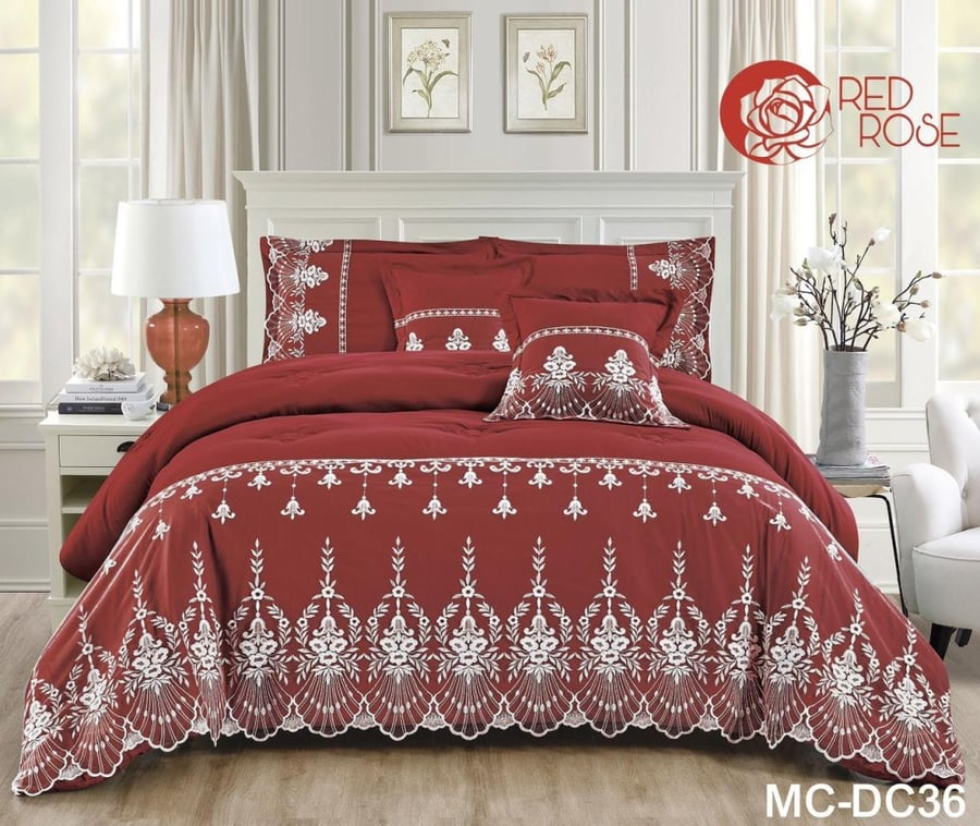 Summer bedspread set 4 pieces Nafrornas fixed filling MC-DC29
