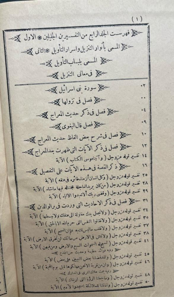 كتاب مجموعة من التفاسير 6/1 كبير (مجلد مقلوب)