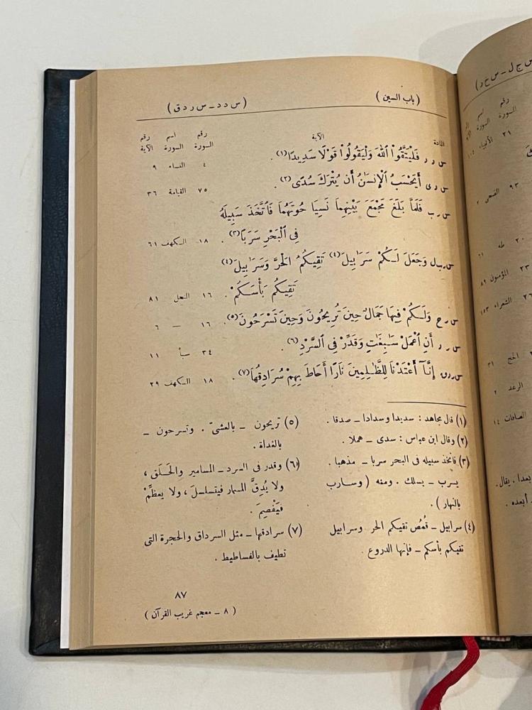 معجم غريب القرآن مستخرجاً من صحيح البخاري