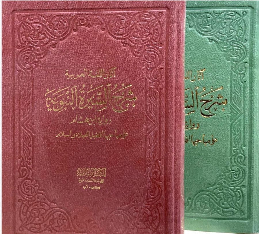 آثار اللغة العربية شرح السيرة النبوية ‏رواية ابن هشام لأبي ذر الحشني