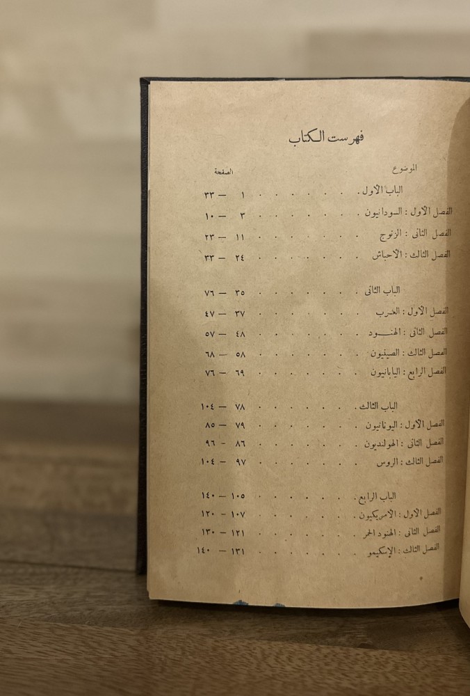 حياة السكان في بعض الأقطار