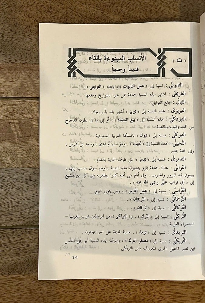 نسبك ومعناه .. معجم للأنساب ودايل للباحثين عن معاني الأنساب