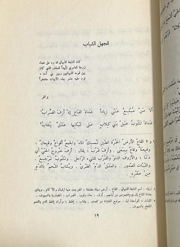 ديوان عامر بن الطفيل