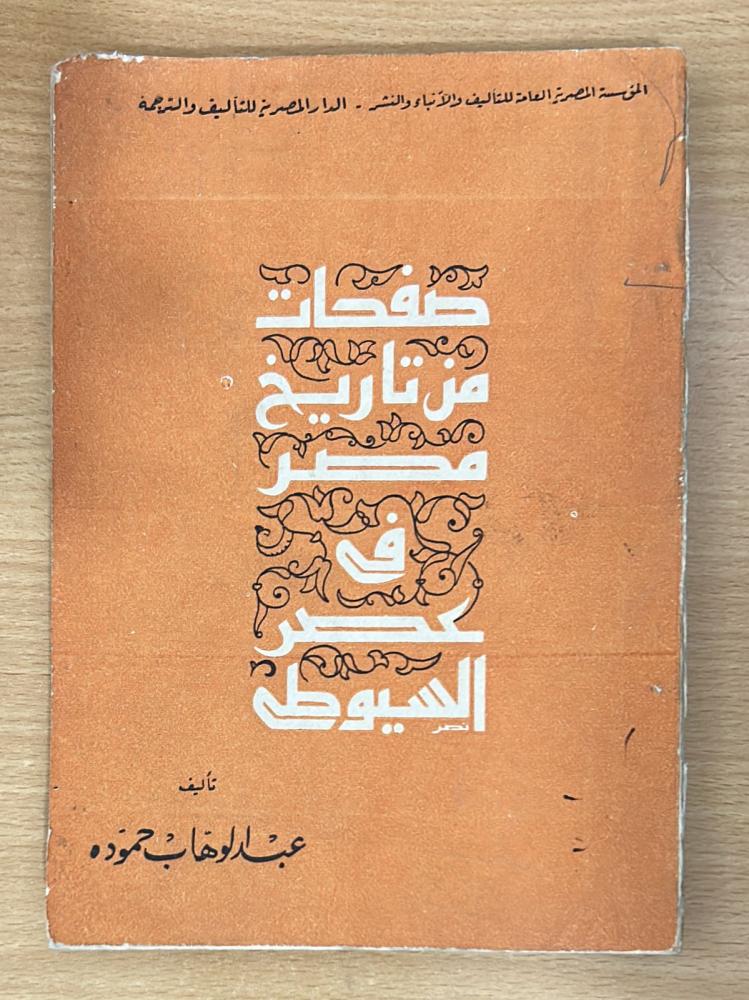 صفحات من تاريخ مصر في عصر السيوطي
