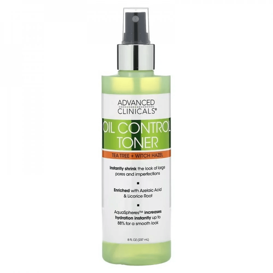 Advanced Clinicals - Toner Spray for controlling oily skin 237 ml