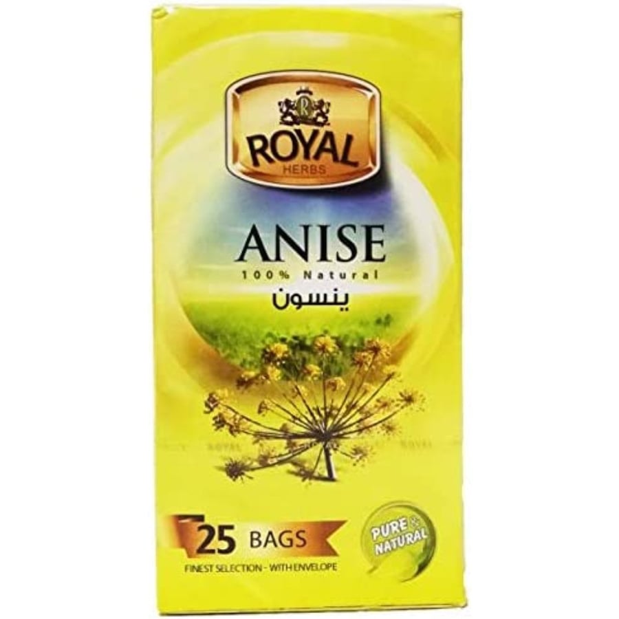 شاي رويال اليانسون 25 كيس