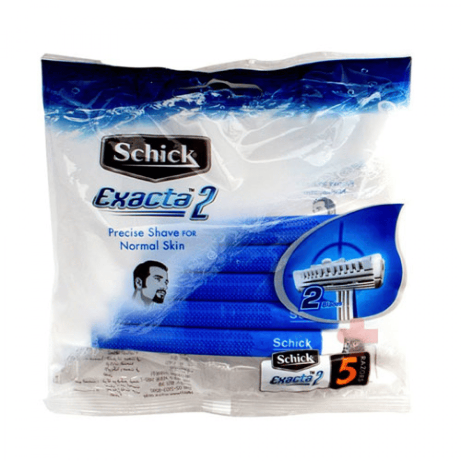 Schick Exacta 2 عادي للرجال 5 شفرات