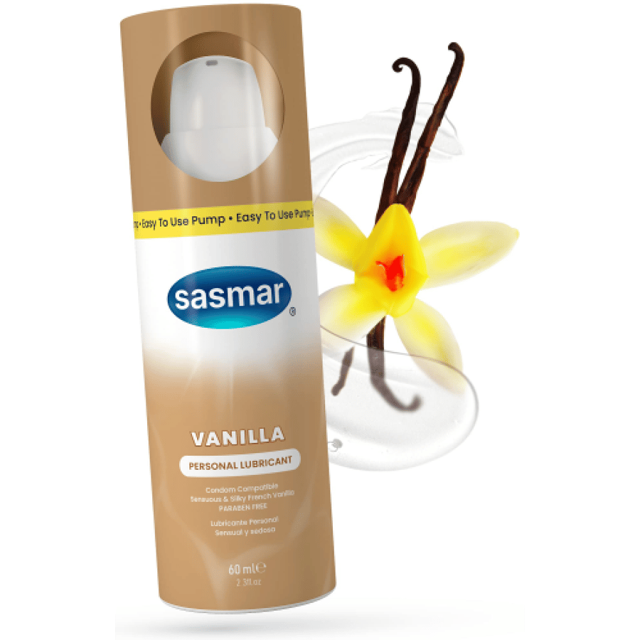 Sasmar Lubricant Gel Vanilla Pump 60 ml