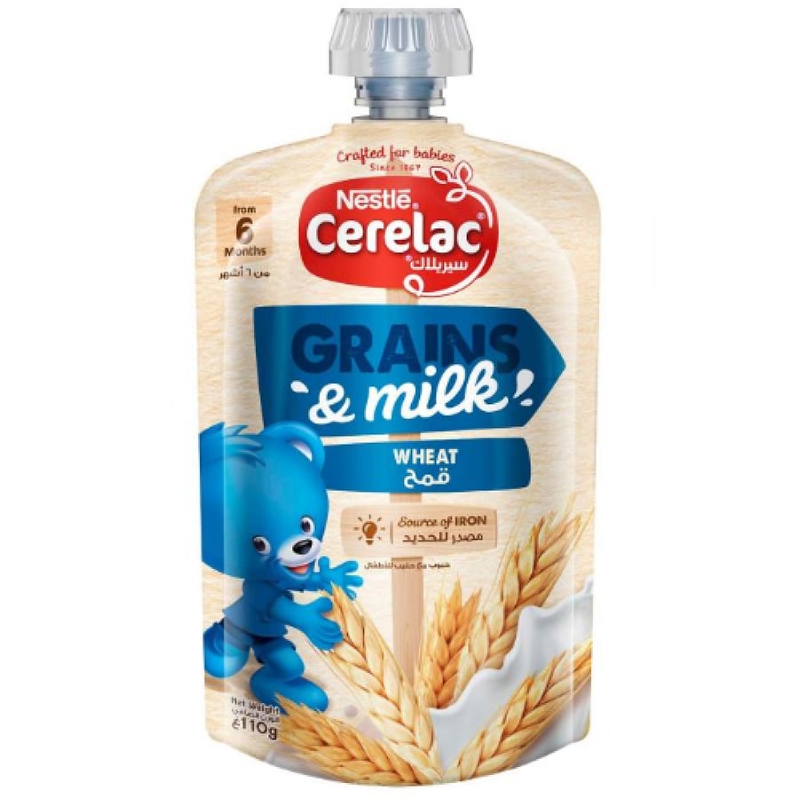 Cerelac Grains and Milk (Wheat) 110 GM