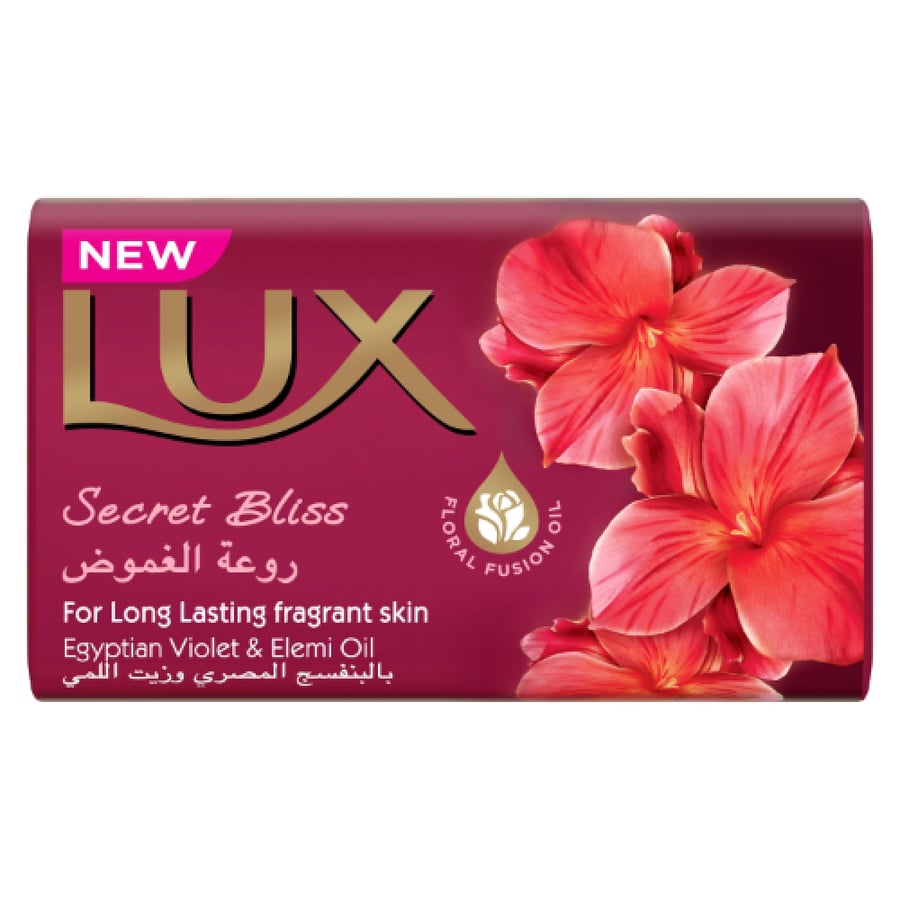 Lux Soap Bar Secret Bliss Violet And Elemi Oil 120 gram