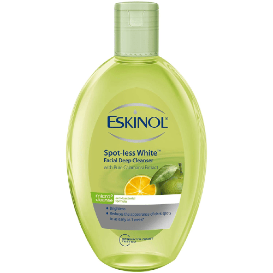 Eskinol Spot-Less White with Calamansi Extract Facial Cleanser, 225 ml