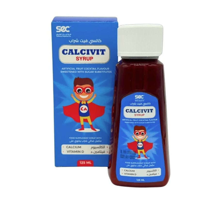 Calcivit Syrup for Bones and Teeth 125ml