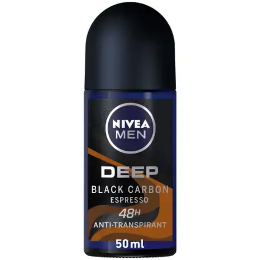 Nivea Nive Deo Roll On Deep Black Carbon 50 ml