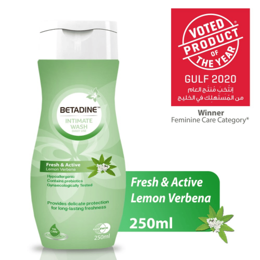 Betadine - Intimate Wash Fresh & Active Lemon Verbena 250ml