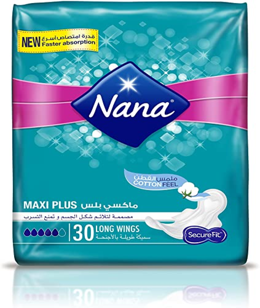 Nana Maxi Plus Nornal Wings 30x6